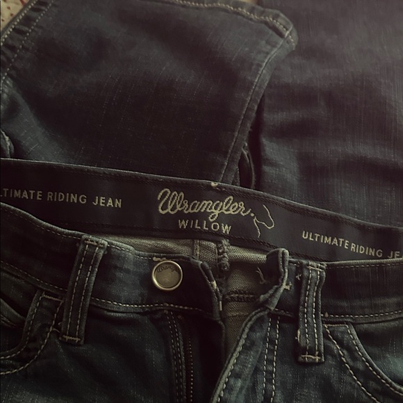 Elegant Dark Blue Boot Cut Jeans for Women.  Lot of 4 - Picture 8 of 11